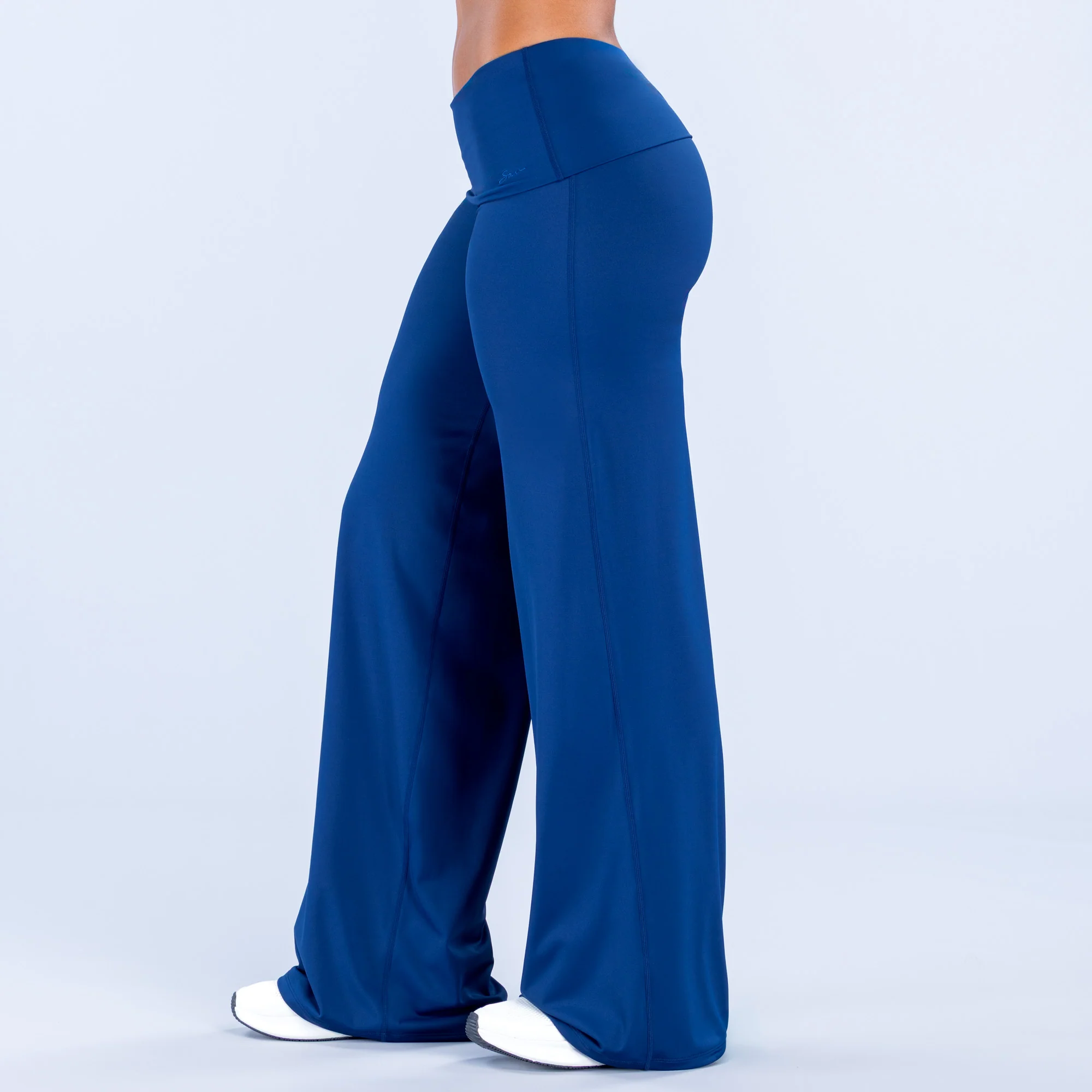 Sav Fold Over Wide Leg Pants - Image 3