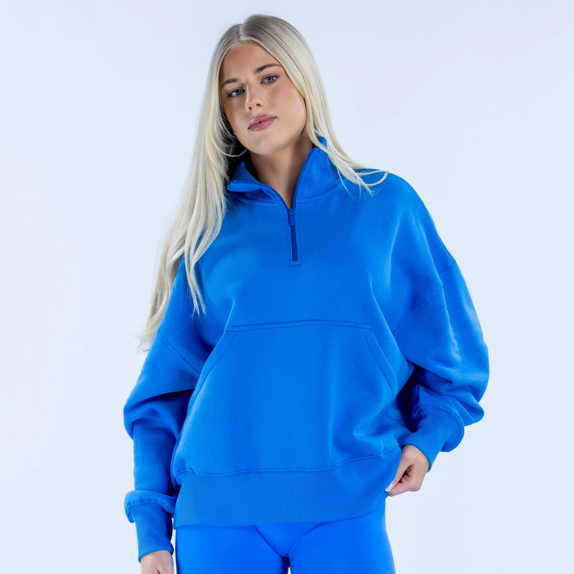 Signature Quarter Zip Sweatshirt